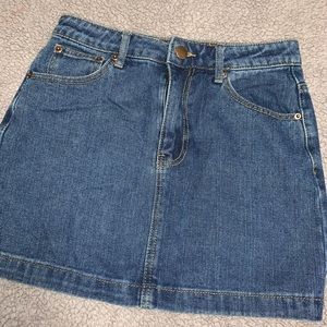 Denim skirt